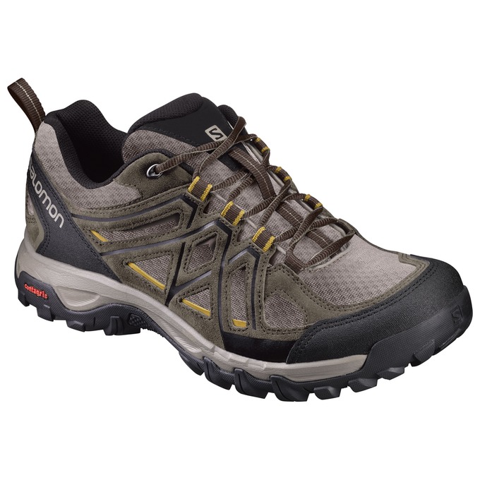 Salomon EVASION 2 AERO Zapatillas Trekking Hombre - Marrones Negras - Colombia (73620-HYSQ)